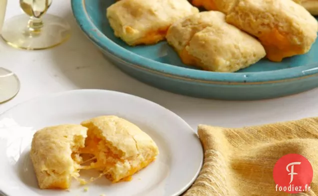 Biscuits à la Semoule de Maïs Fourrés au Fromage