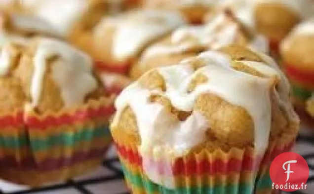 Mini Muffins à la Citrouille avec un Filet d'Orange