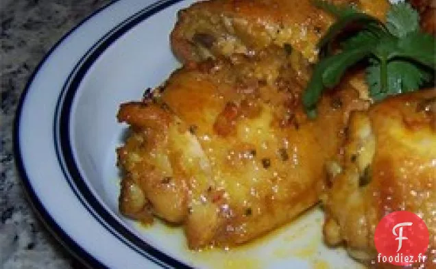 Poulet Mariné Aux Arachides À La Laura