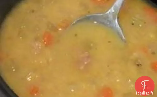 Soupe de Pois Cassés Jaune Canadienne au Jambon