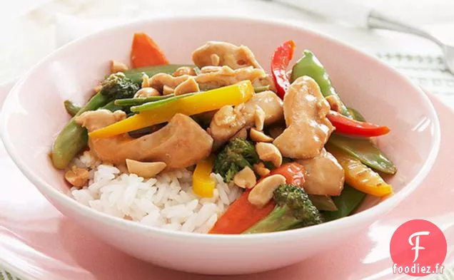 Bol de Riz au Poulet à l'Orange