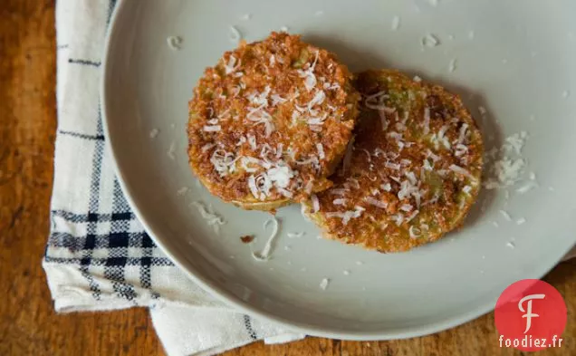 Tomates Vertes Frites Avec Panko Et Parmesan