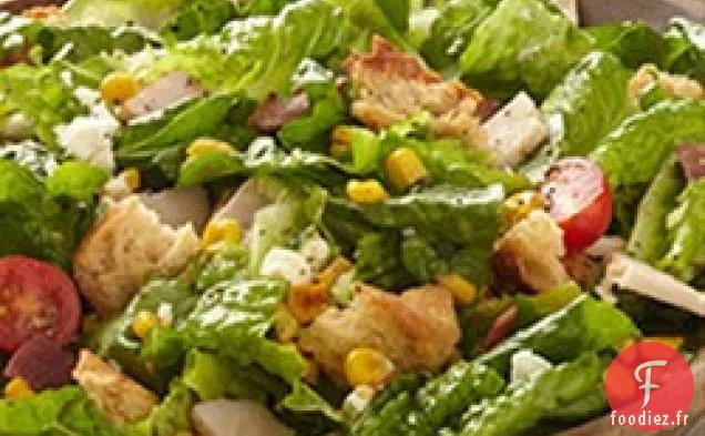Salade Club Sandwich au Maïs et à la Feta
