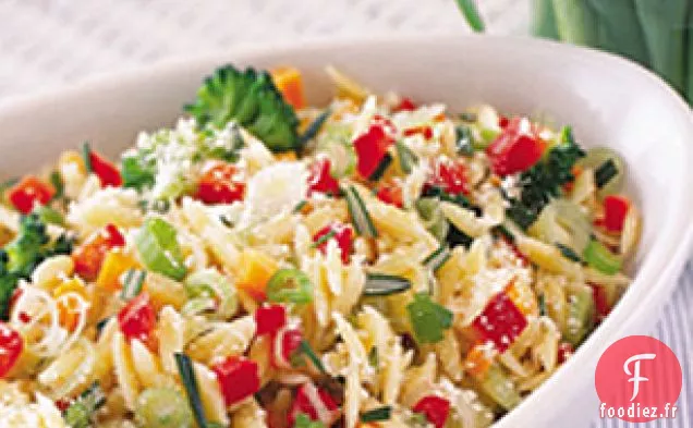 Parmesan Orzo Primavera