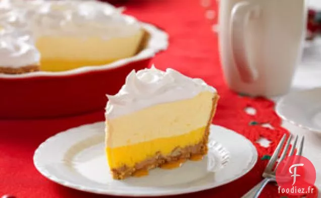 Tarte au Lait de poule Triple Couche