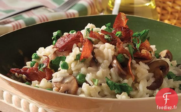 Risotto Crémeux au Fromage Bleu