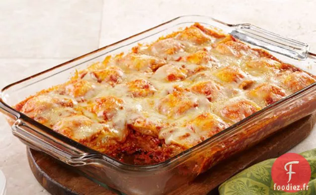 Raviolis cuits au four pour les soirs de semaine