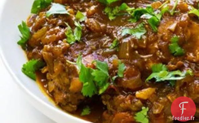 Poulet aux Figues dans une sauce au Porto