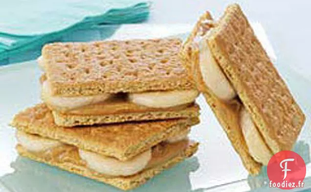 Sandwichs congelés à la Banane PB