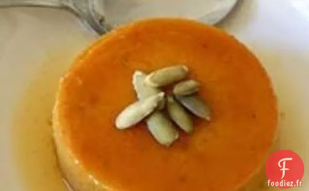 Flan de Citrouille Faible en gras