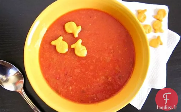 Soupe de Tomates Super Rapide