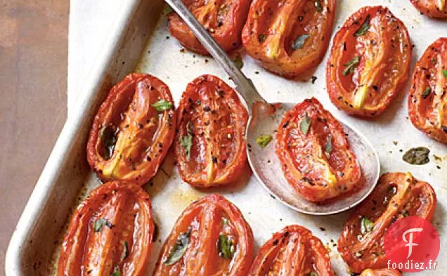 Tomates Aromatiques Rôties Lentement