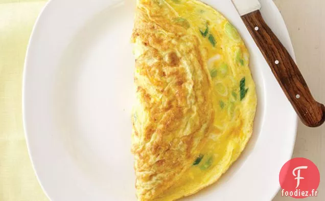 Omelette Crémeuse au Fromage sans faille