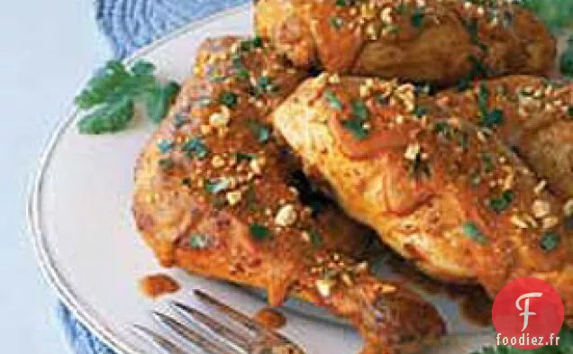 Sauce au Beurre d'Arachide et à la Taupe