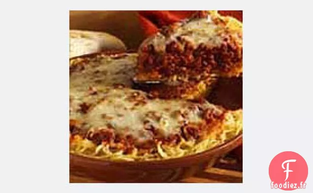 Tarte à la Pizza Spaghetti
