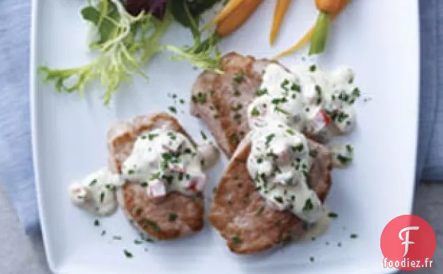 Médaillons de Porc à la Sauce Crémeuse
