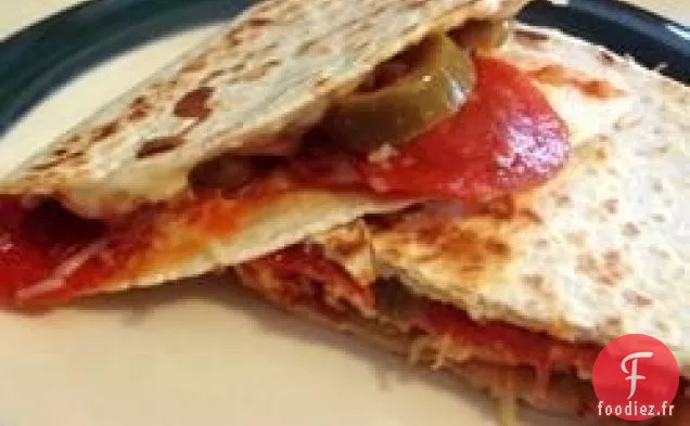 Wraps de Pizza Grillés
