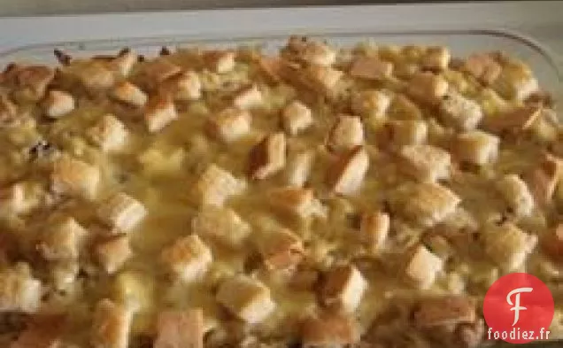 Casserole de Poulet au Fromage et Riz
