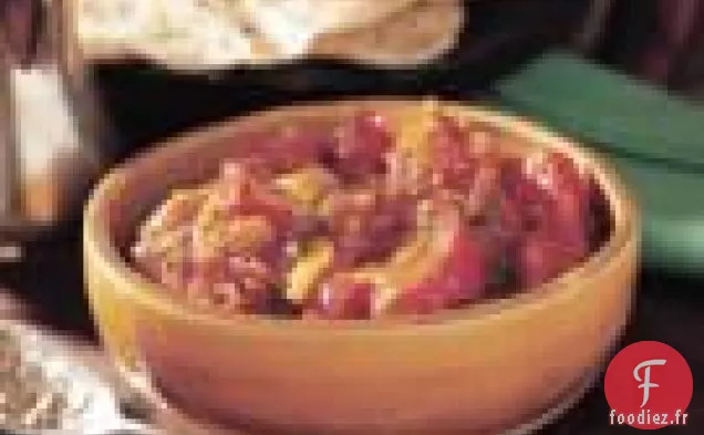 Chutney De Tomates Chaudes Et Épicées (takkalipayam Chatni)