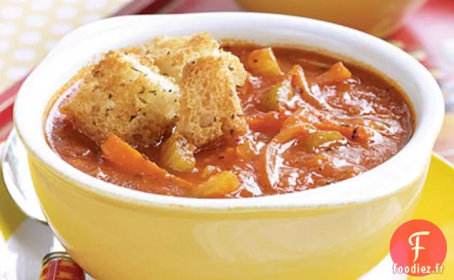 Soupe aux Tomates du Jour de Pluie