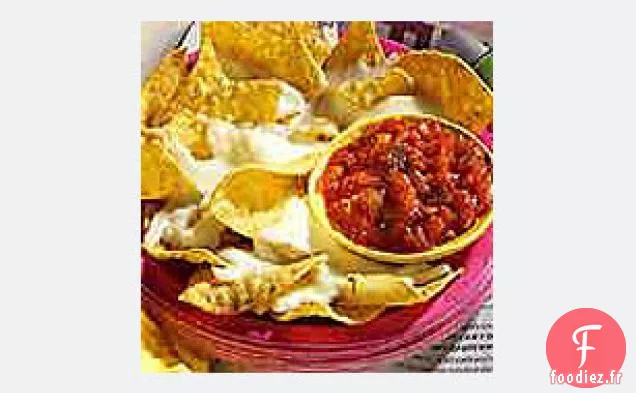 Nachos au Fromage à la Ficelle