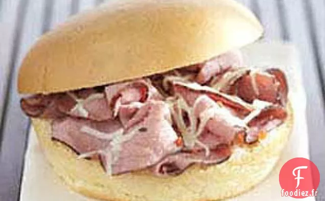 Sandwichs au Bœuf Chaud Rapides et Savoureux
