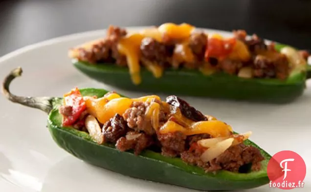 Piments JALAPño Farcis au Chili