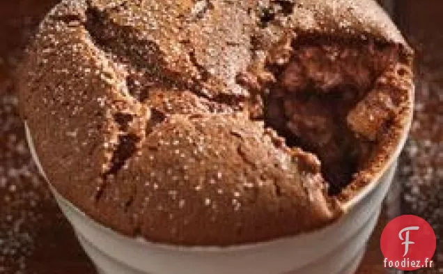 Soufflés Au Chocolat Noir