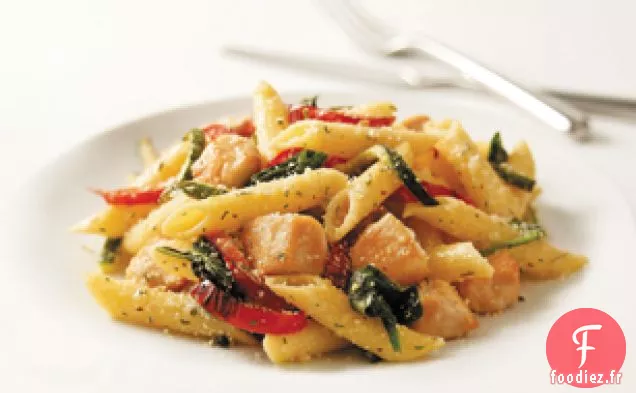 Pâtes au Romarin et à l'Ail Primavera