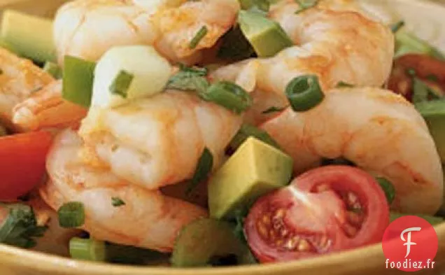 Salade de Cocktail de Crevettes du Yucatán