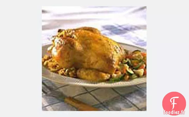 Dijon - Poulet Farci au Pain de Maïs