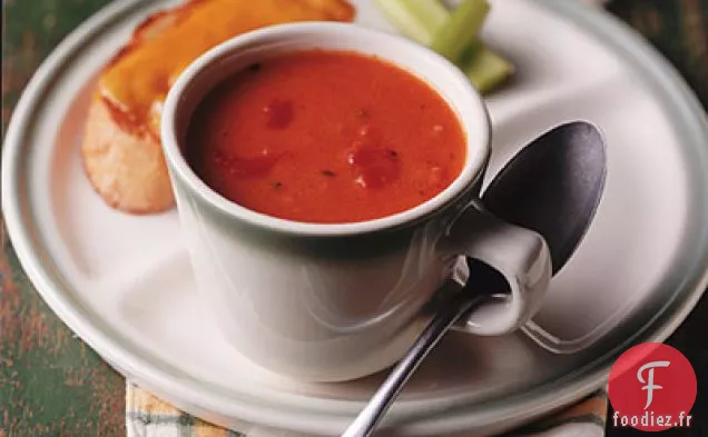 Soupe aux Tomates Aux Herbes