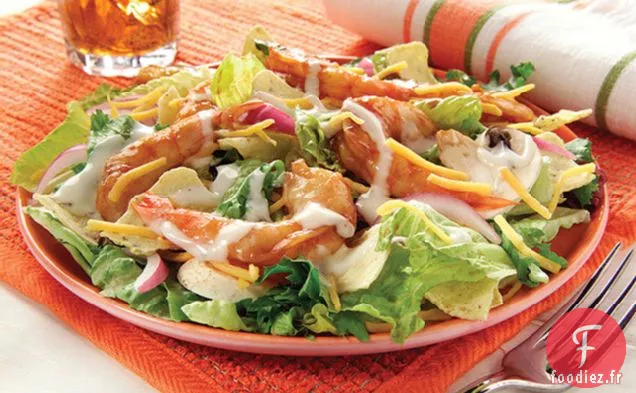 Salade de Crevettes BBQ Ranch