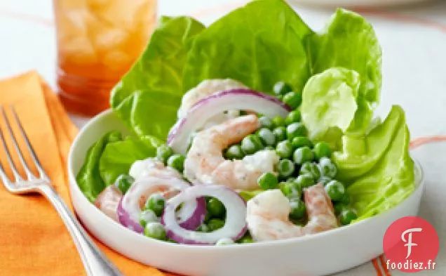 Salade de Crevettes et Pois