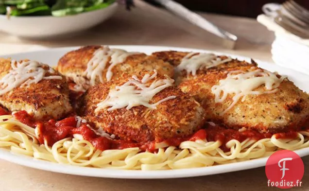 Poitrines De Poulet Parmesan