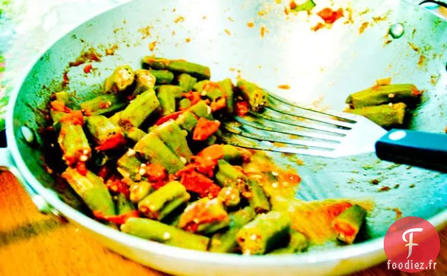 Gombo et Tomates Sautés