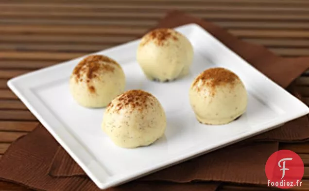 Boules à Biscuits au Cappuccino