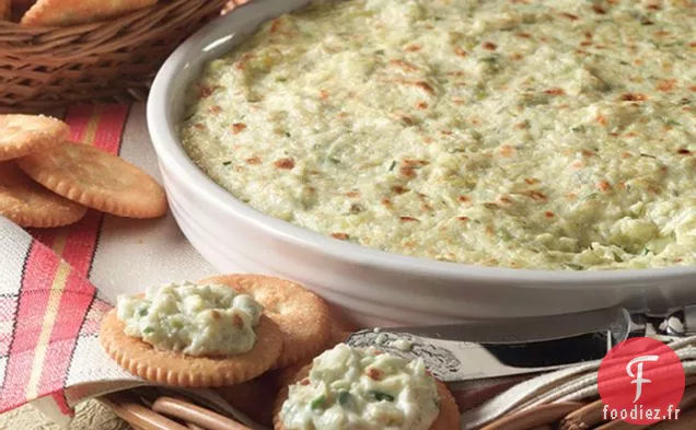 Trempette d'Artichauts au Fromage Bleu