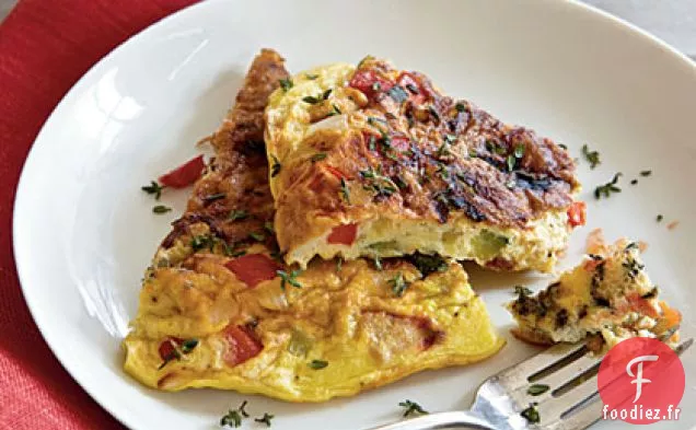 Frittata Aux Légumes d'Été