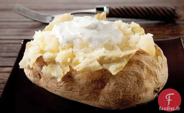 Pommes de Terre au Four à la Crème Sure Épicée