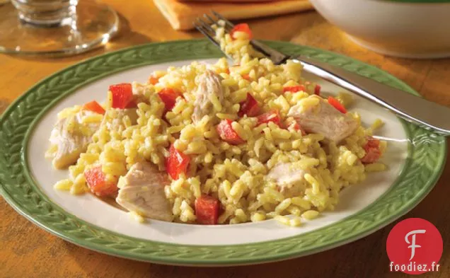 Salade de Poulet Au Curry de 15 Minutes