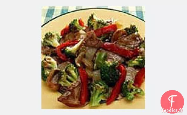 Sauté Rapide de Bœuf et de Légumes