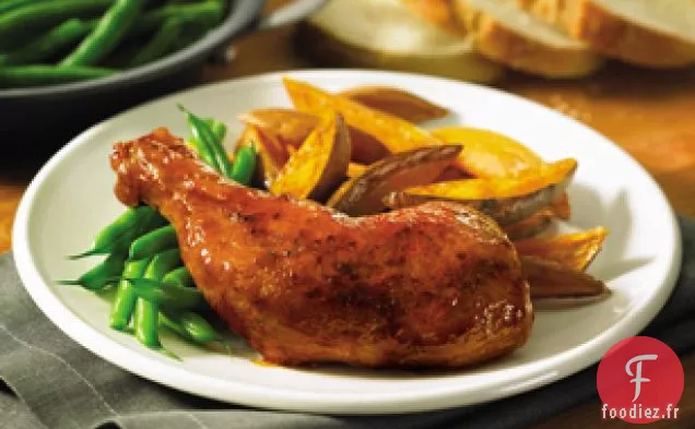 Poulet Rôti Au Miel Fumé