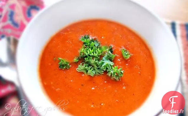 Soupe De Tomates Rôties
