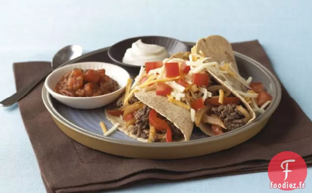 Tacos Mous au Bœuf BBQ