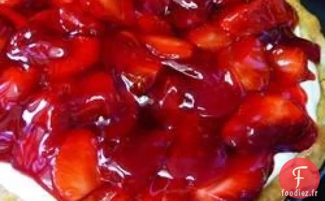 Tarte à La Crème Aux Fraises À Mourir