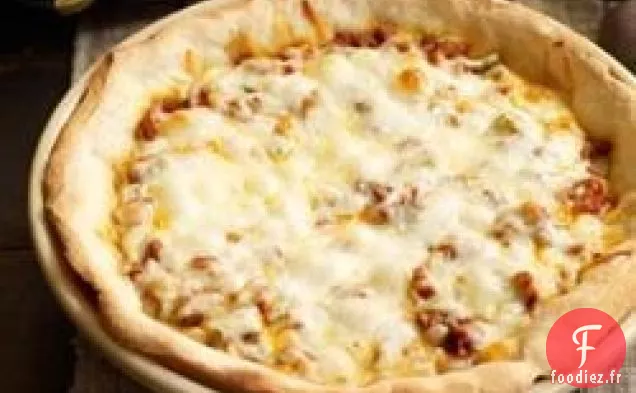 Pizza à la saucisse de Chicago