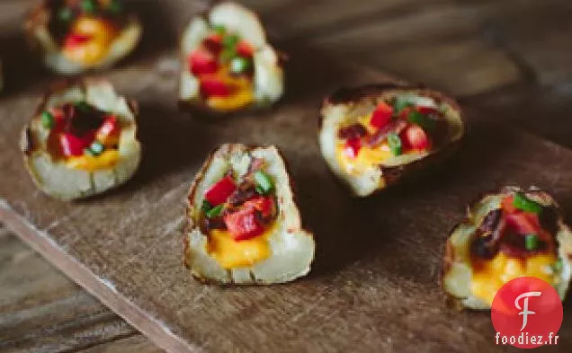 Peaux de Pommes De Terre au Fromage