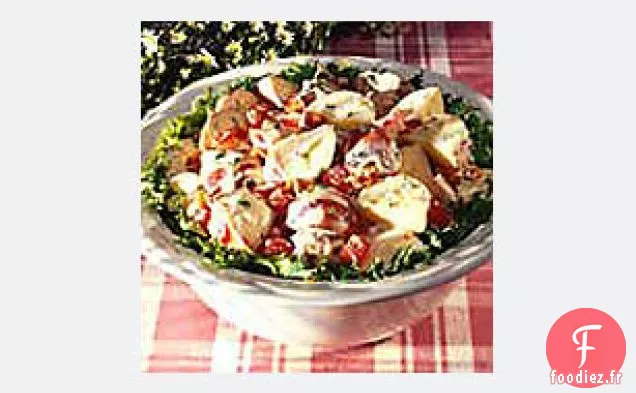 Salade de Pommes de Terre Rouges à la Vinaigrette de Dijon