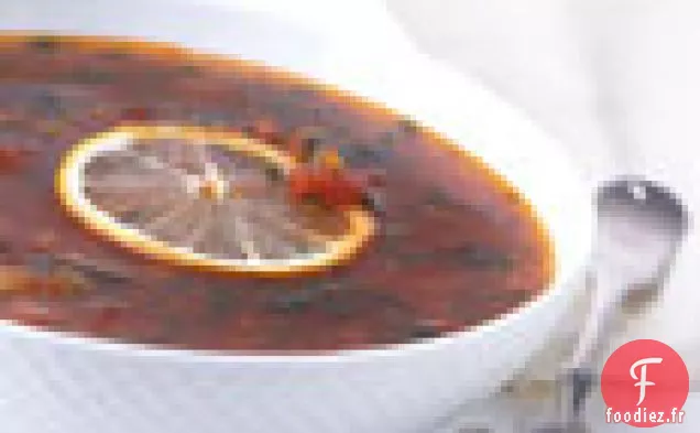 Soupe De Tomates Froides Aux Épices Marocaines